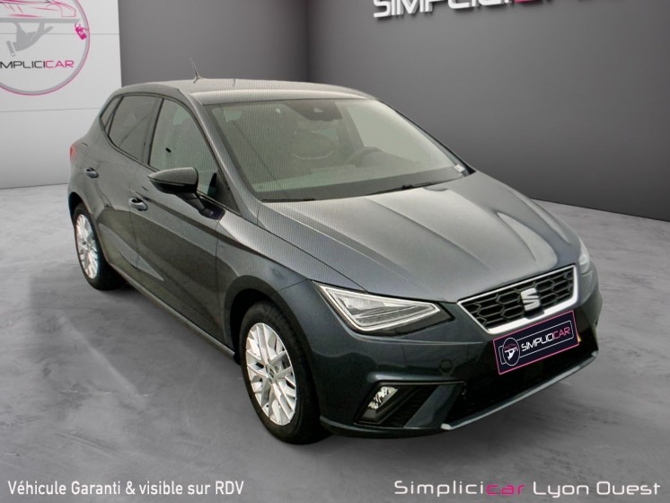 Seat ibiza 1.0 ecotsi 115 ch s/s bvm6 fr -30% neuf garantie 07/2026 occasion simplicicar lyon ouest simplicicar simplicibike...