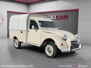 Citroen 2cv camionette pick-up baché garantie 1 an occasion simplicicar royan simplicicar simplicibike france