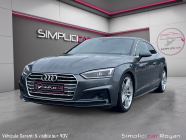 Audi a5 a5 3.0 v6 tdi 218 ch s line quattro s tronic 7 rapports garantie 1 an occasion simplicicar royan simplicicar...