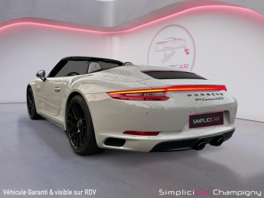 Porsche 911 carrera cabriolet carrera 4 cabriolet 991 450cv gts pdk - pack carbone - francaise occasion champigny-sur-marne...