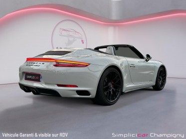 Porsche 911 carrera cabriolet carrera 4 cabriolet 991 450cv gts pdk - pack carbone - francaise occasion champigny-sur-marne...