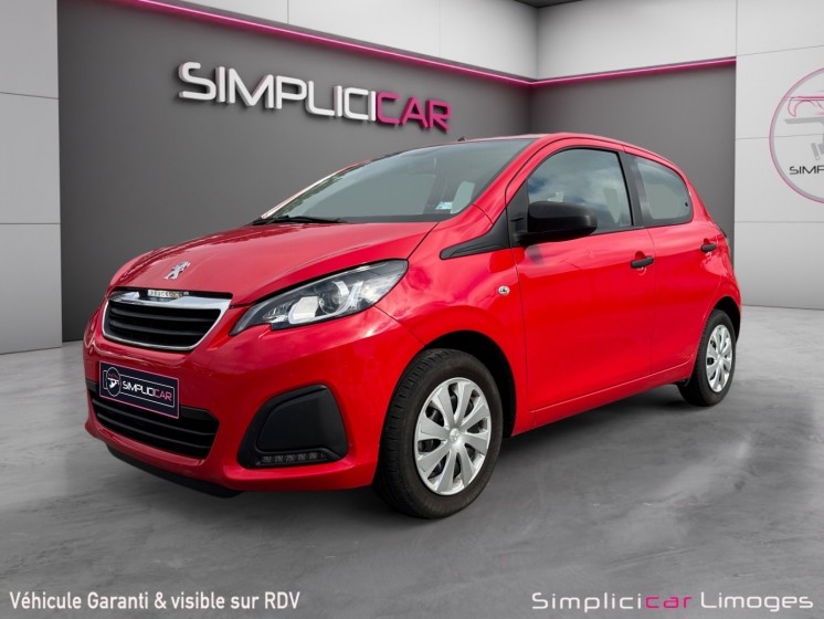 Peugeot 108 vti 72ch bvm5 style occasion simplicicar limoges  simplicicar simplicibike france