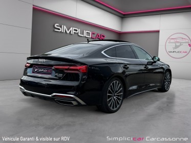 Audi a5 sportback 40 tdi 190 s tronic 7 quattro s line occasion simplicicar carcassonne simplicicar simplicibike france