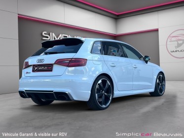 Audi rs3 sportback 2.5 tfsi 367 quattro s tronic 7 - toit ouvrant occasion parc voitures beauvais simplicicar simplicibike...