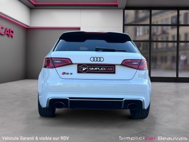 Audi rs3 sportback 2.5 tfsi 367 quattro s tronic 7 - toit ouvrant occasion parc voitures beauvais simplicicar simplicibike...