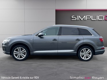 Audi q7 q7 3.0 v6 tdi clean diesel 272 tiptronic 8 quattro 7pl s line garantie 1 an occasion simplicicar royan simplicicar...