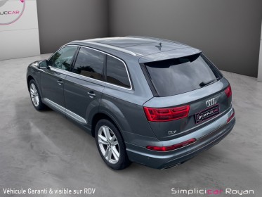 Audi q7 q7 3.0 v6 tdi clean diesel 272 tiptronic 8 quattro 7pl s line garantie 1 an occasion simplicicar royan simplicicar...