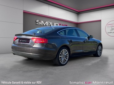 Audi a5 sportback 2.0 tdi 143 ambition luxe - toit ouvrant - cuir occasion champigny-sur-marne (94) simplicicar simplicibike...