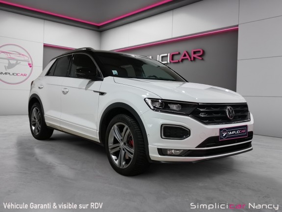 Volkswagen t-roc 2.0 tdi 150ch dsg7 r-line // excellent etat // origine france // garantie 12 mois occasion simplicicar nancy...