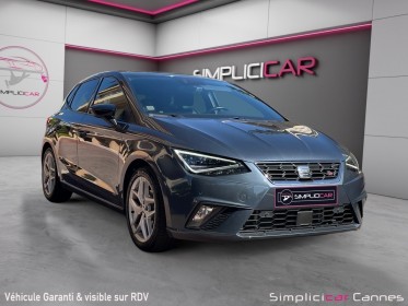 Seat ibiza 1.0 tsi 110 ch s/s dsg7 fr entretien complet occasion cannes (06) simplicicar simplicibike france