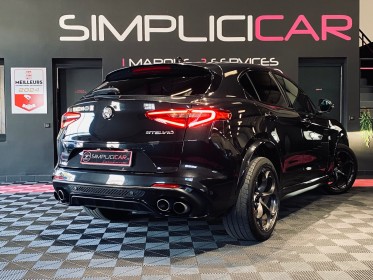 Alfa romeo stelvio 2.9 v6 510ch at8 quadrifoglio - garantie 12 mois - occasion  simplicicar aix les bains simplicicar...