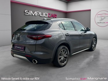 Alfa romeo stelvio 2.2 210 ch q4 at8 lusso garantie 12 mois sieges volant chauff / camera / hayon sieges elec occasion...