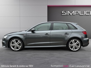 Audi a3 sportback 35 tfsi 150 s tronic 7 s line occasion simplicicar carcassonne simplicicar simplicibike france