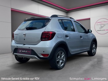 Dacia sandero tce 90 stepway occasion simplicicar limoges  simplicicar simplicibike france