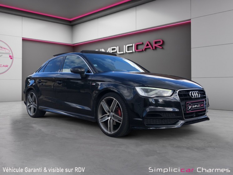 Audi a3 berline 2.0 tdi 150 s line toit ouvrant entretien full audi occasion simplicicar charmes simplicicar simplicibike...