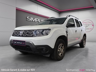 Dacia duster blue dci 115 4x2 essentiel premiére main garantie 12 mois occasion simplicicar vichy simplicicar simplicibike...