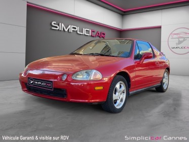 Honda crx i coupe 160cv 1.6 compteur en miles import usa occasion cannes (06) simplicicar simplicibike france