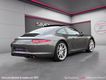 Porsche 911 carrera coupe s coupe 3.8i 400 pdk 2e main française suivi complet occasion montreuil (porte de vincennes)(75)...