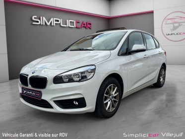 Bmw serie 2 active tourer f45 218i 136 ch lounge toit ouvrant, garantie 12 mois occasion simplicicar villejuif  simplicicar...