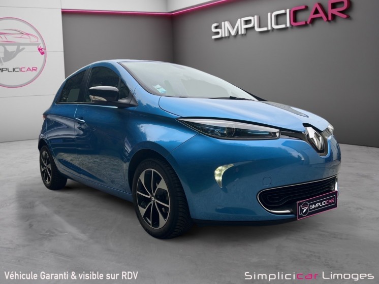 Renault zoe intens gamme 2017 occasion simplicicar limoges  simplicicar simplicibike france