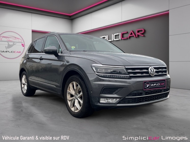 Volkswagen tiguan 2.0 tdi 150 carat occasion simplicicar limoges  simplicicar simplicibike france