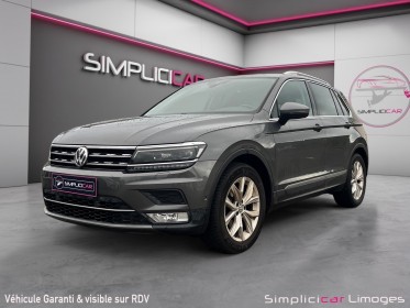 Volkswagen tiguan 2.0 tdi 150 carat occasion simplicicar limoges  simplicicar simplicibike france