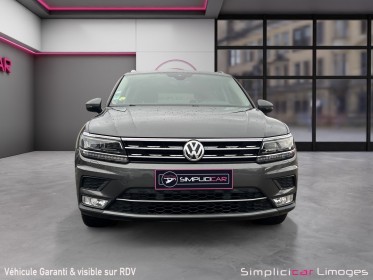 Volkswagen tiguan 2.0 tdi 150 carat occasion simplicicar limoges  simplicicar simplicibike france