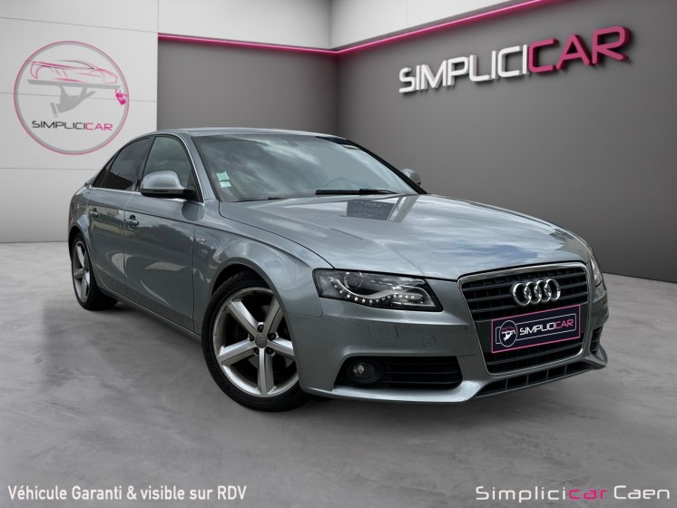 Audi a4 2.0 tfsi 180ch s line - garantie 12 mois occasion simplicicar caen  simplicicar simplicibike france