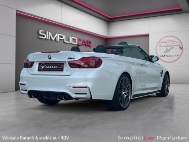 Bmw m4 cabriolet f83 450 ch pack competition m dkg7 occasion simplicicar pontarlier simplicicar simplicibike france