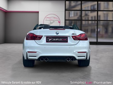 Bmw m4 cabriolet f83 450 ch pack competition m dkg7 occasion simplicicar pontarlier simplicicar simplicibike france