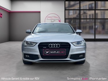 Audi a4 avant quattro s line v6 3.0 tdi 245 occasion simplicicar pontarlier simplicicar simplicibike france