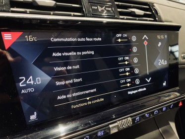 Ds ds7 crossback puretech 225 eat8 grand chic opera - vision nuit -  carplay - toit ouvrant pano - entretien ds - garantie...