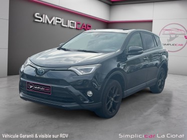 Toyota rav4 hybride 2018 197ch awd black edition garantie 2025 entretien complet toit ouvrant occasion simplicicar la ciotat...