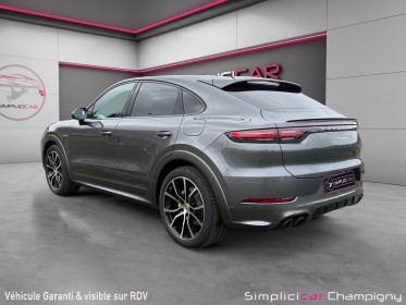 Porsche cayenne coupe e-hybrid 3.0 v6 462 ch - bose - pack chrono - acc - pdls - carplay - 360 - Échappement sport occasion...