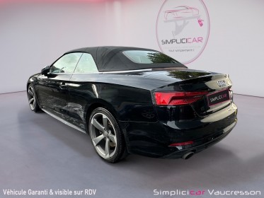 Audi a5 cabriolet 2.0 tfsi 252 quattro s tronic 7 s line. occasion simplicicar vaucresson simplicicar simplicibike france