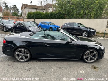 Audi a5 cabriolet 2.0 tfsi 252 quattro s tronic 7 s line. occasion simplicicar vaucresson simplicicar simplicibike france