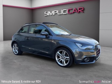 Audi a1 sline 1.6 tdi 105 ch occasion  simplicicar vaucresson nice - pfvauto simplicicar simplicibike france