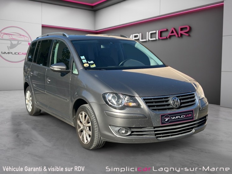 Volkswagen touran 1.9 tdi 105 freestyle occasion simplicicar lagny  simplicicar simplicibike france