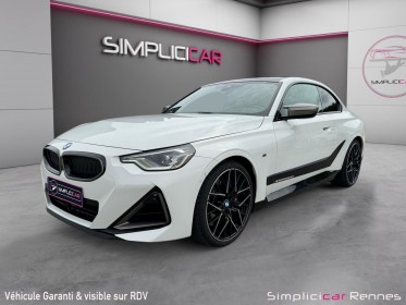 Bmw serie 2 coupe g42 m240i 374 ch xdrive bva8 m performance, carplay, occasion simplicicar rennes simplicicar simplicibike...