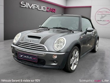 Mini cabriolet cooper s occasion simplicicar lille  simplicicar simplicibike france