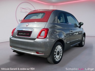 Fiat 500 1.2 lounge 3d 51kw occasion parc simplicicar liege simplicicar simplicibike france