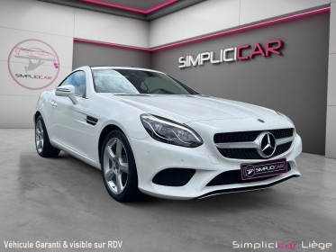 Mercedes slc roadster 2.0 200 final edition 9g-tronic 2d 135kw occasion parc simplicicar liege simplicicar simplicibike france