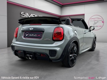 Mini cooper s cabriolet john cooper works occasion parc simplicicar liege simplicicar simplicibike france