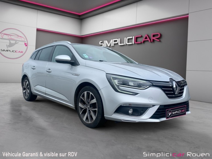 Renault megane iv estate intens tce 130 energy edc occasion simplicicar rouen simplicicar simplicibike france