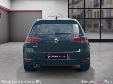 Volkswagen golf 2.0 tdi 184 bluemotion technology fap dsg6 gtd occasion simplicicar pau simplicicar simplicibike france