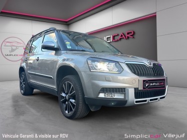 Skoda yeti 2015 2.0 tdi cr 140 fap green tec outdoor, gps, radar de recul, feux auto occasion simplicicar villejuif ...