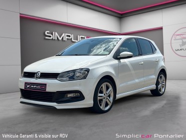 Volkswagen polo 1.2 tsi 110 bmt r-line occasion simplicicar pontarlier simplicicar simplicibike france