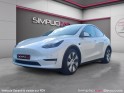 Tesla model y dual motor awd grande autonomie  attelage occasion parc voitures beauvais simplicicar simplicibike france