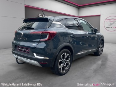 Renault captur e-tech plug-in 160 intens caméra de recul, keyless go, garantie 12 mois, full entretien renault occasion...