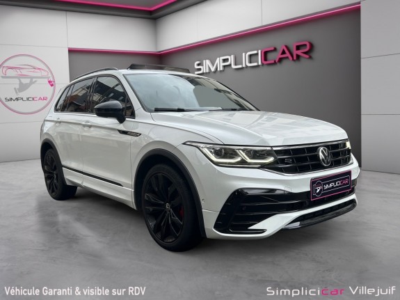 Volkswagen tiguan 2021 1.5 tsi 150ch dsg7 r-line exclusive, carplay, camera de recul occasion simplicicar villejuif ...